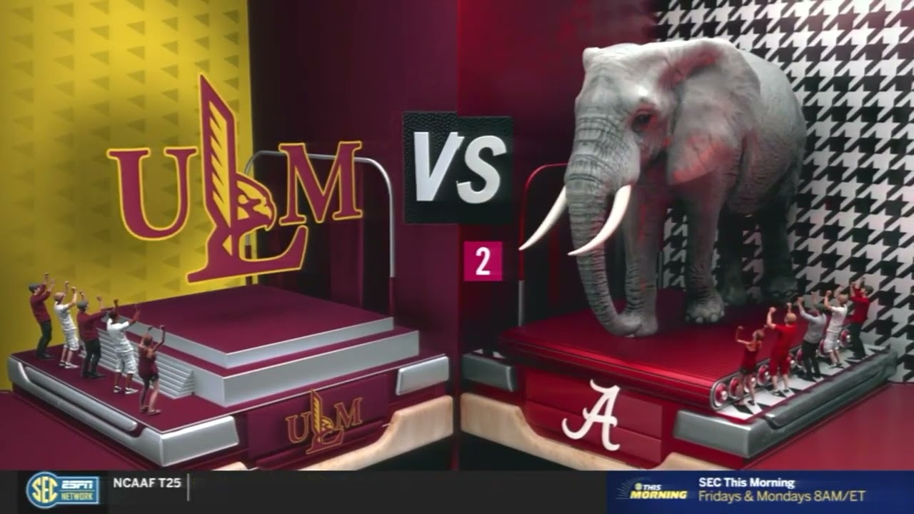 2022 Alabama vs UL Monroe