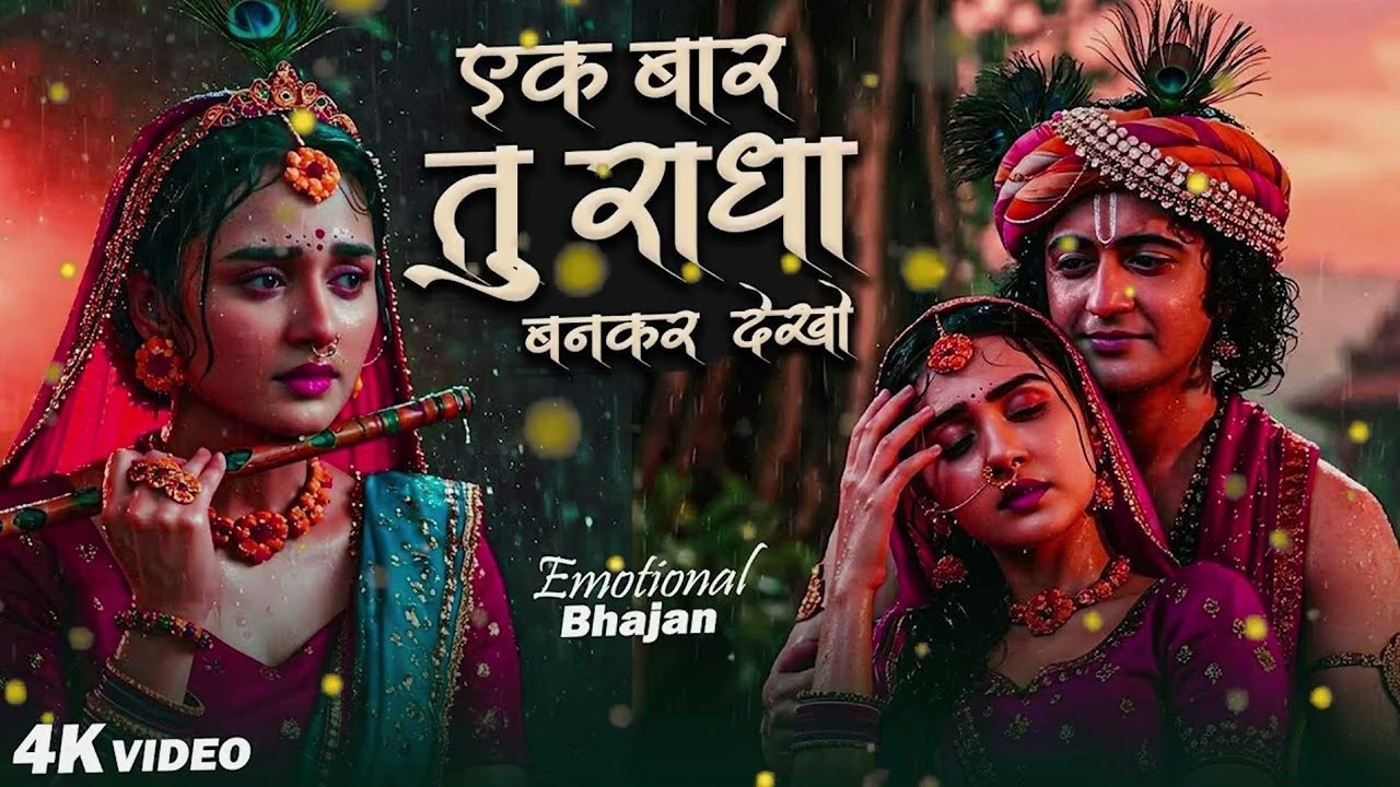 एक बार तो राधा बनकर देखो | Ek Baar To Radha Bankar Dekho Mere Sawariya | 2025 राधा कृष्ण भजन
