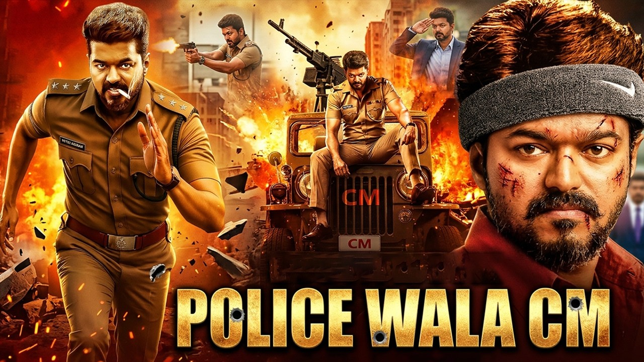 Police Wala CM (2026) Full Movie In Hindi Dubbed | Thalapathy Vijay | New South Indian Hindi Movies