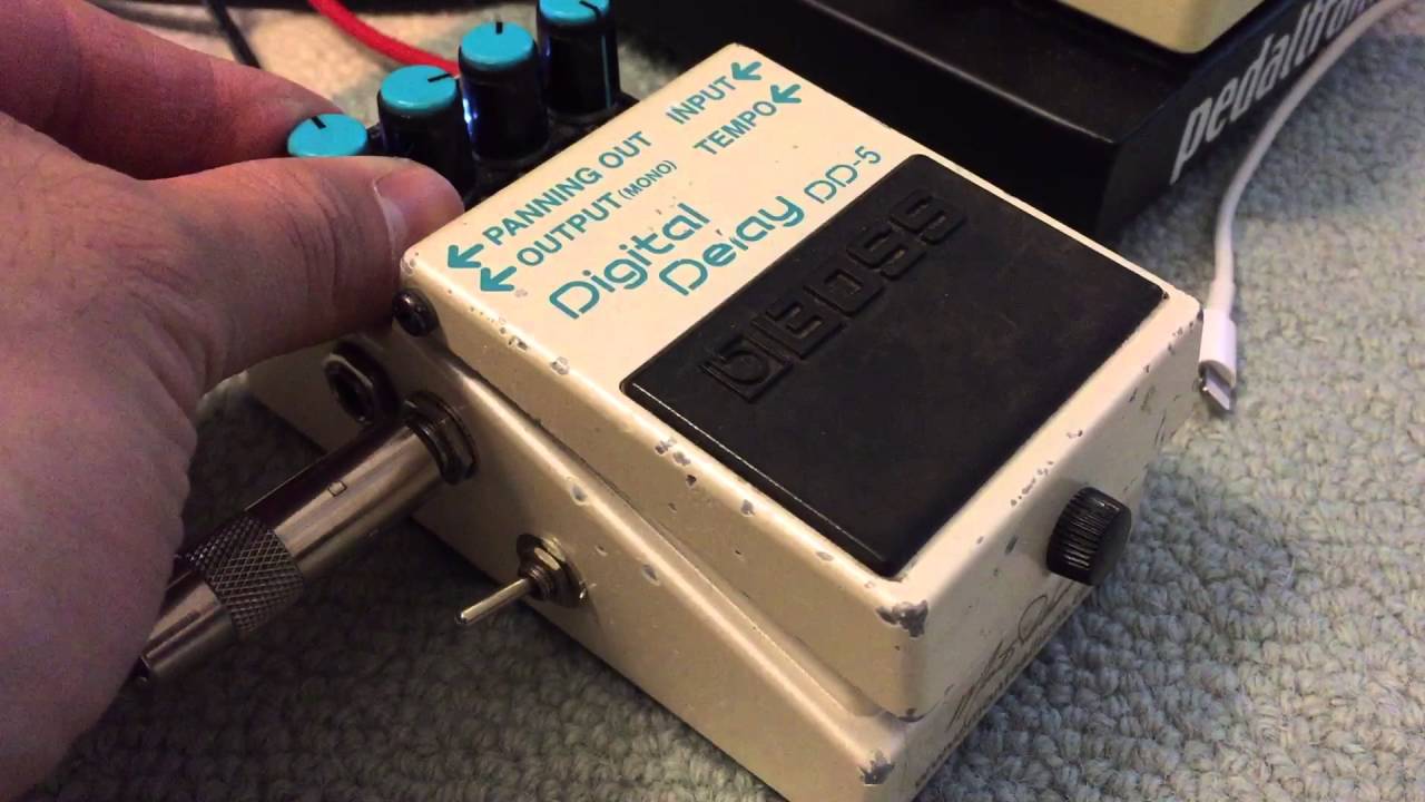 Boss DD-5 (Monte Allums mod)