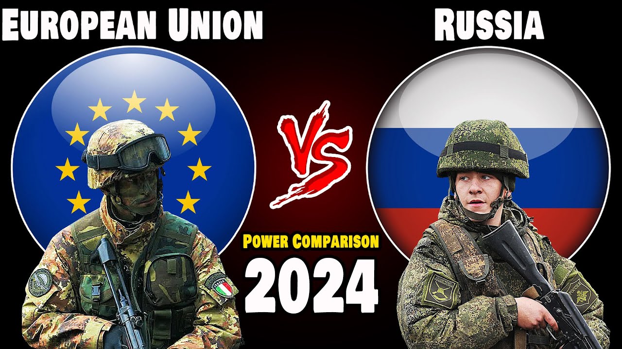 EU vs Russia Military Power Comparison 2024 #militarypower