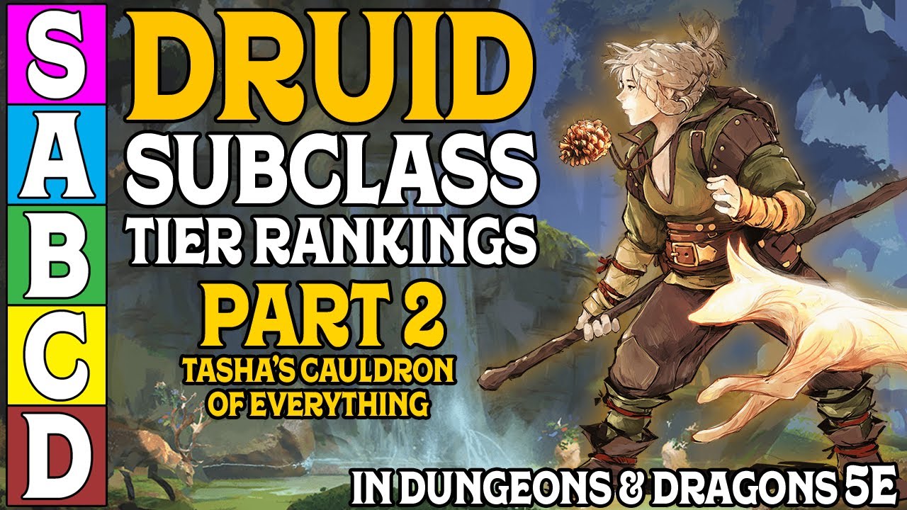 Druid Subclass Tier Ranking (Part 2) In Dungeons and Dragons 5e