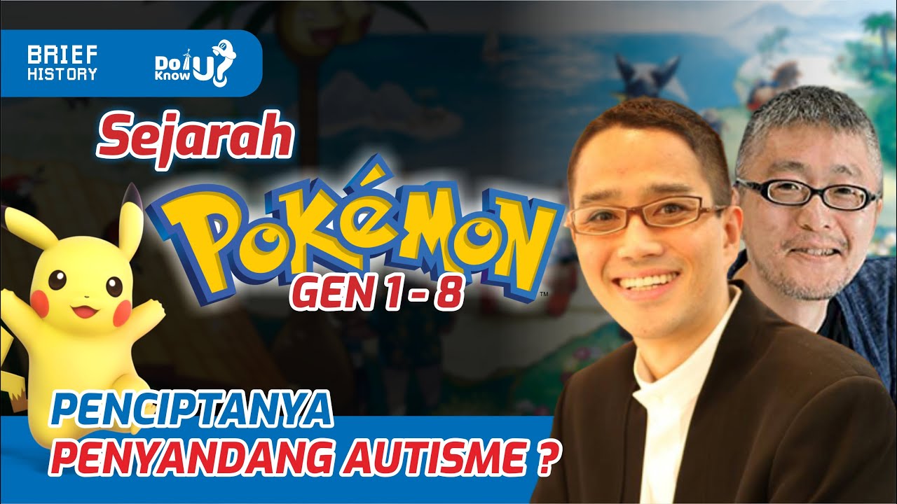 Pencipta Pokemon Penyandang Autisme ? - Sejarah Pokemon