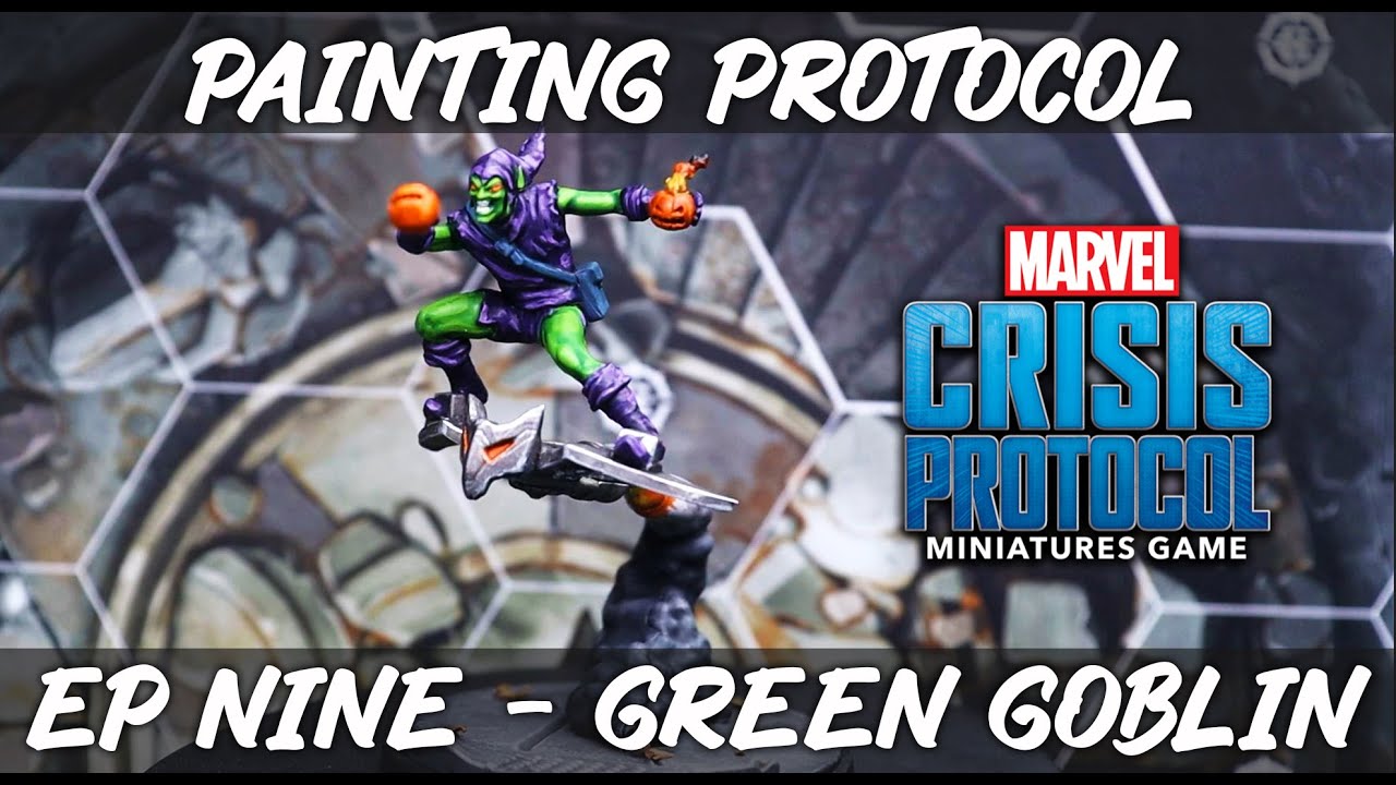 How to Paint Green Goblin - Marvel Crisis Protocol
