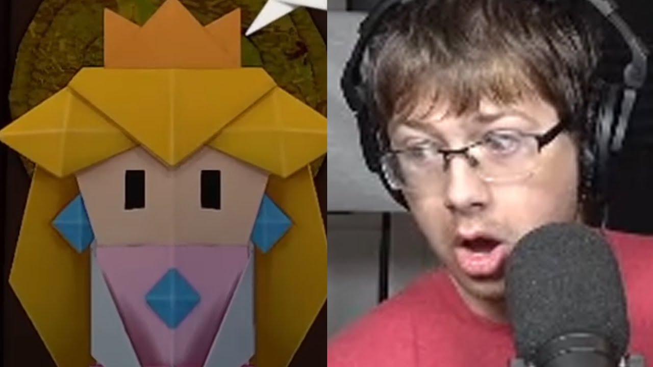 REACTING TO PAPER MARIO THE ORIGAMI KING