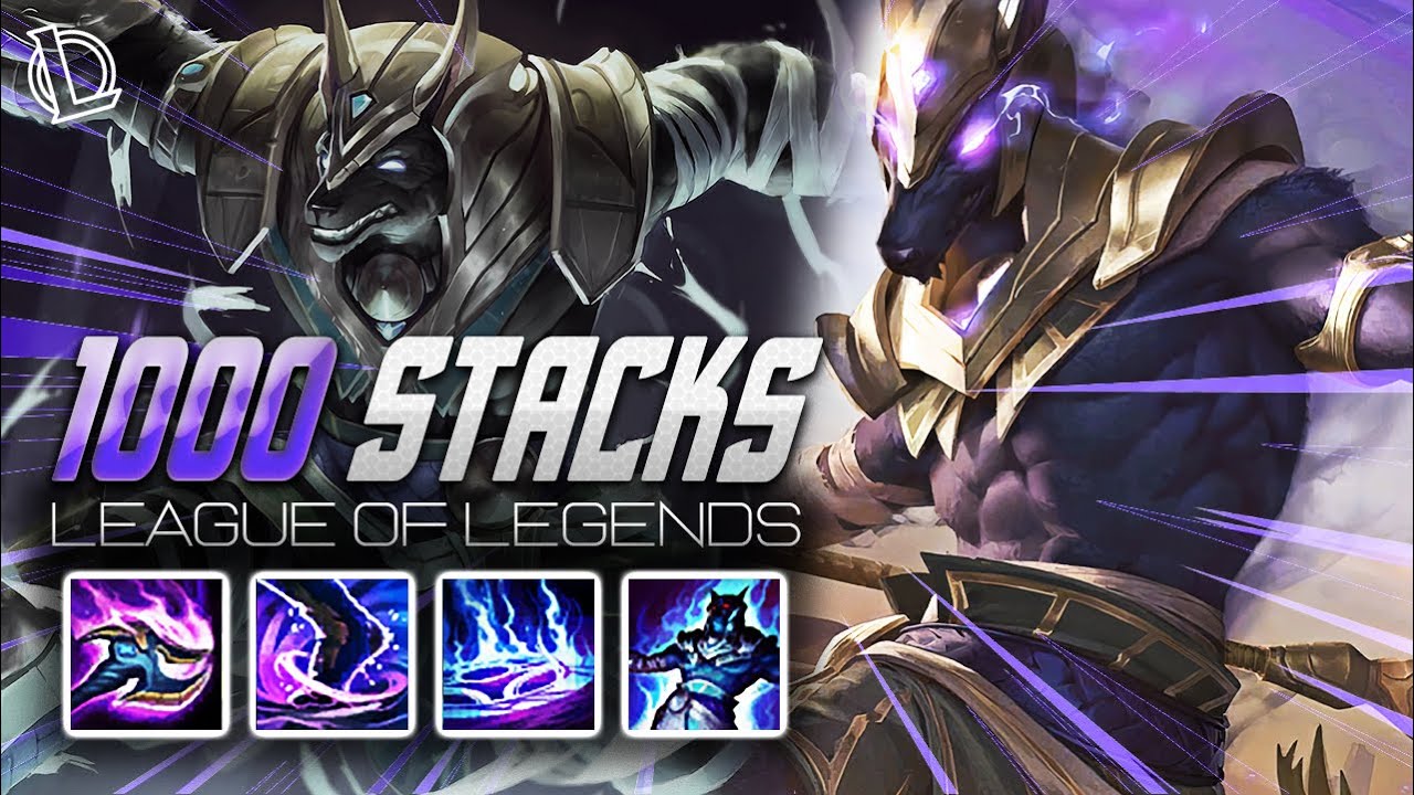 NASUS MONTAGE - 1000 STACKS | Ez LoL Plays [60 FPS]