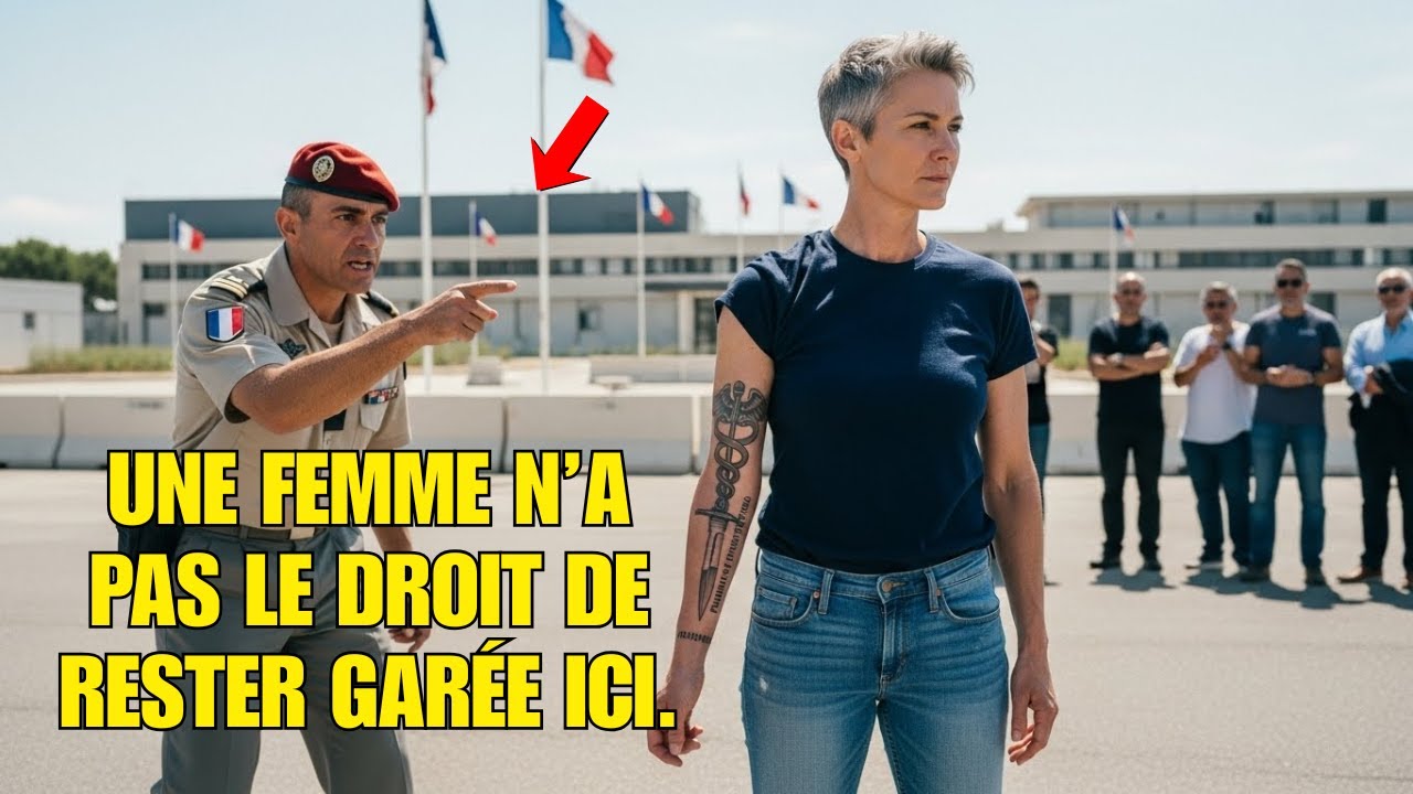 ELLE VENAIT JUSTE VOIR SON FILS DIPLÔMÉ — JUSQU’À CE QU’UN CAPITAINE VOIE SON TATOUAGE ET FIGE.