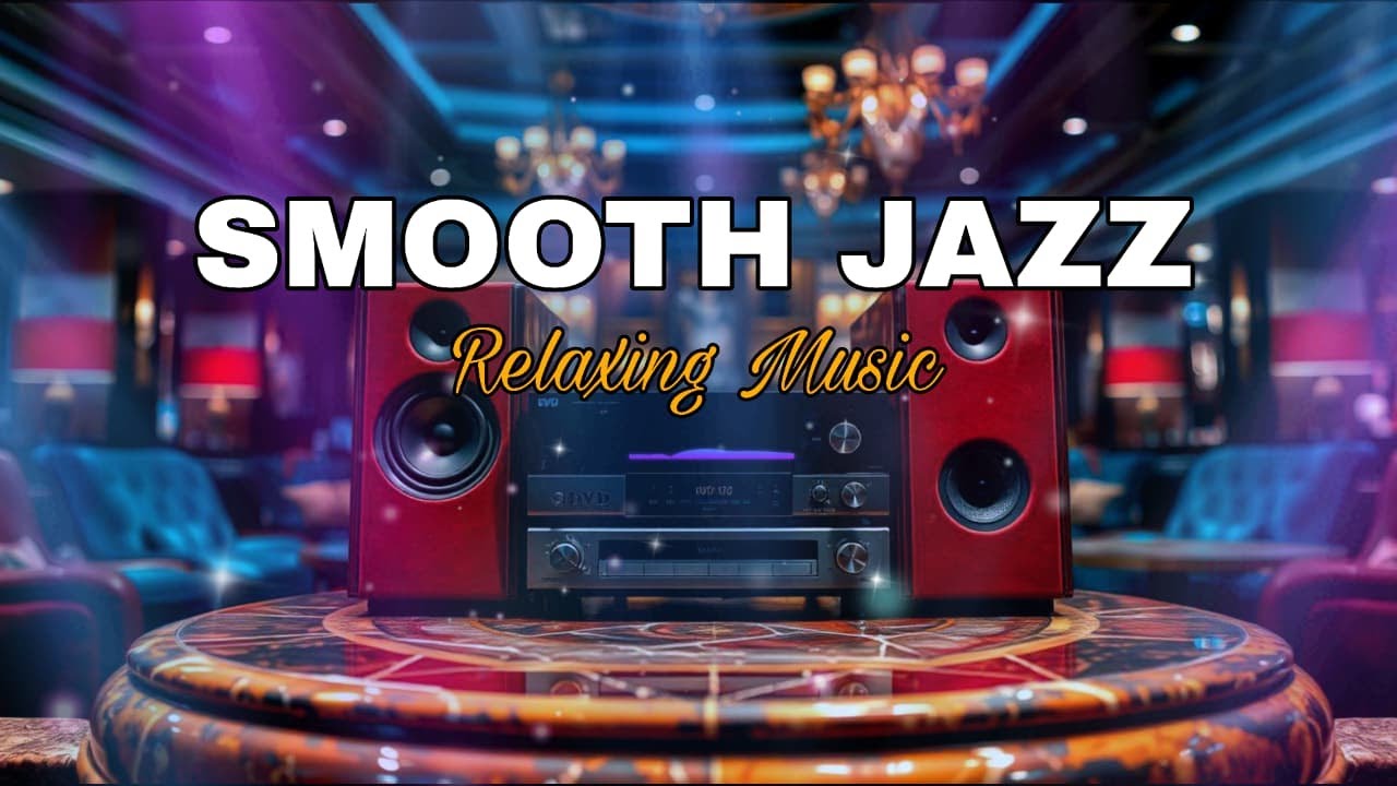 Smooth Jazz Relaxing Music  Calm Lounge Vibes for Evening, Focus & Unwind
