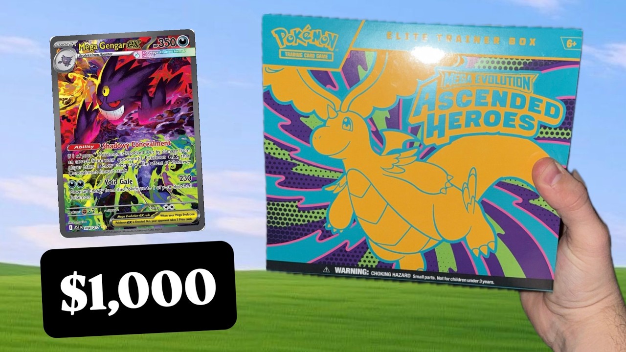 I Opened the Brand New Ascended Hero's ETB + Blister with Promo's!