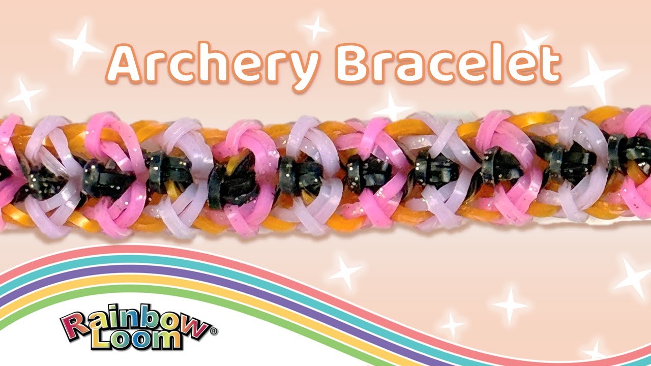 Archery Bracelet Rainbow Loom Tutorial by Michelle | Intermediate Level