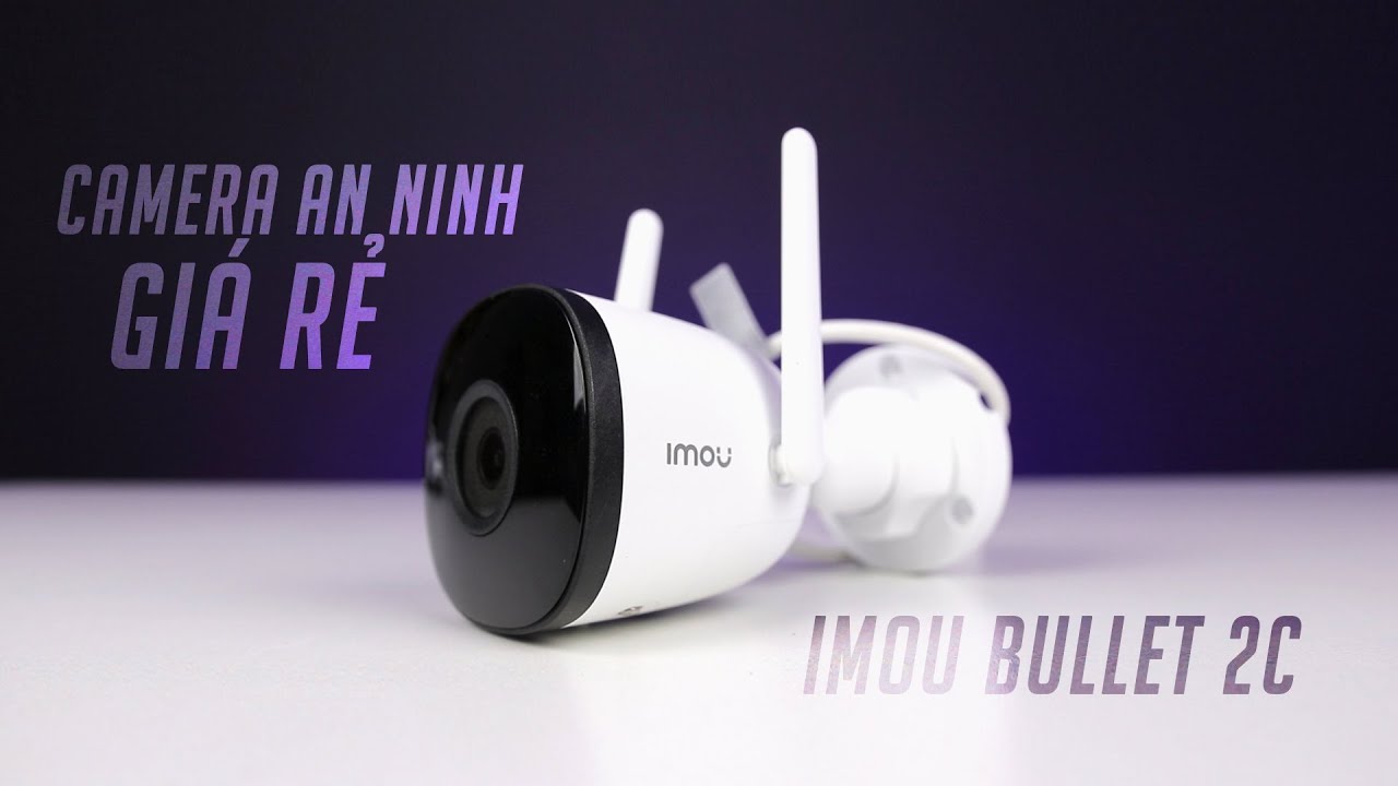 Camera An Ninh Ngoài Trời Cực Ngon | Imou Bullet 2C