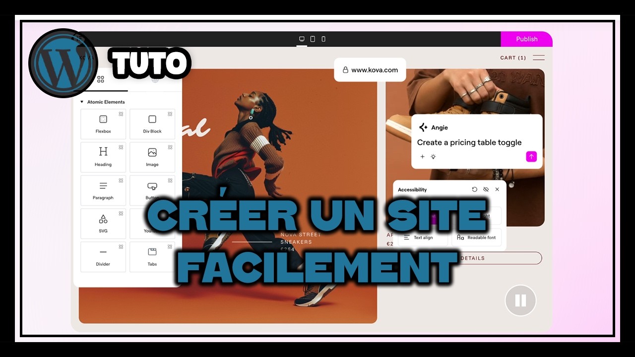 Créer un site avec Elementor | WordPress