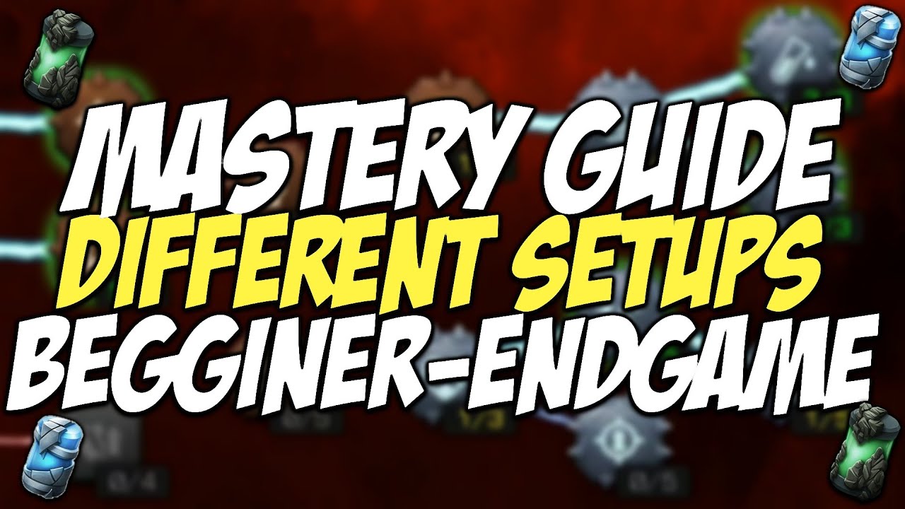 Mastery Guide MCOC | Different Setups For Beginners To Endgame Players | Marvel Contest Of Champions