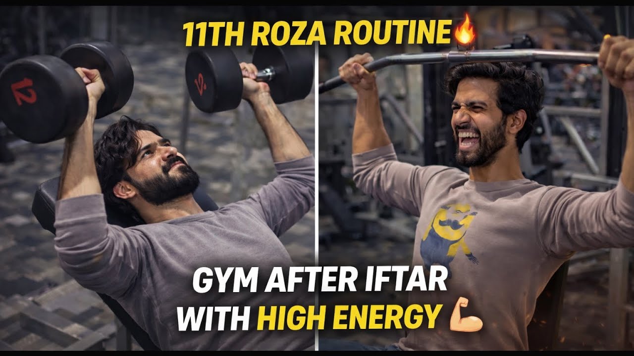 11th Roza Routine 🔥 Gym After Iftar With High Energy | Full Day Ramadan Vlog @shaharyar_143 