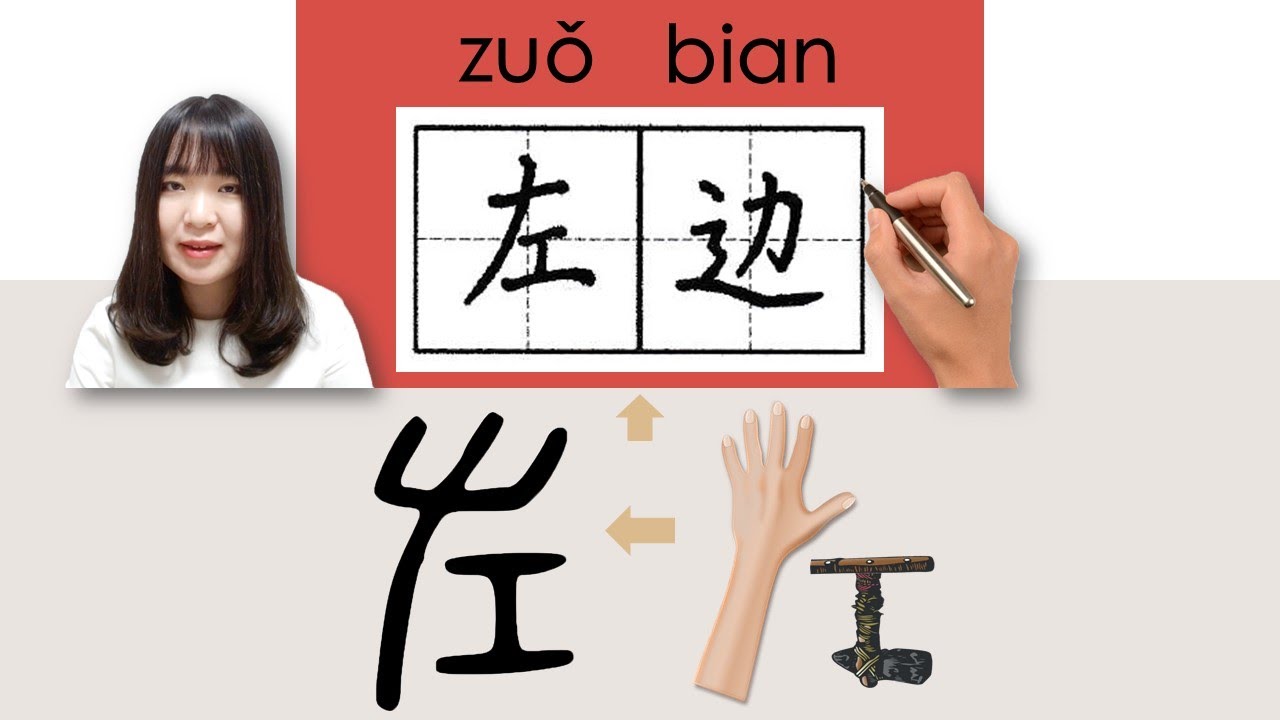 【NEW HSK2】 _#hsk2 _How to Pronounce/Say/Write:左边/左邊/(left side) Chinese Vocabulary/Character/Radical