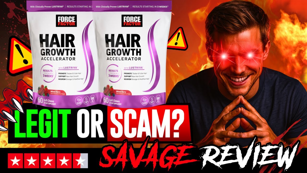 Force Factor Hair Growth Accelerator Review: Real Results or Just Hype? (2026)