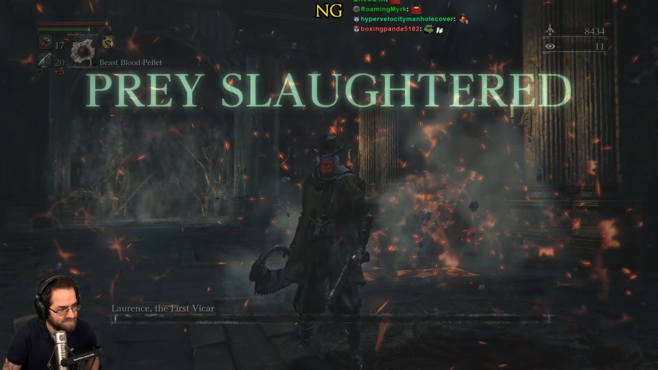 How to GIT GUD At Laurence, The First Vicar - Bloodborne: The Old Hunters DLC