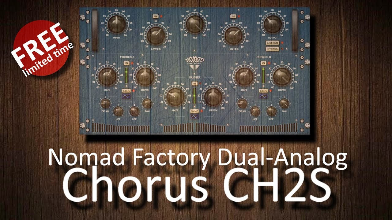 Nomad Factory BT Dual-Analog Chorus CH2S explained