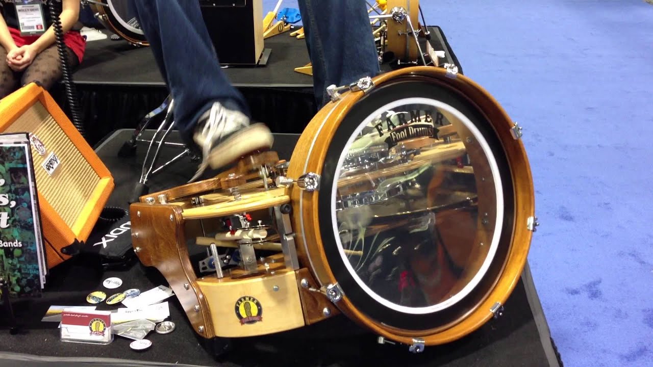 NAMM 2013 Farmer Foot Drums