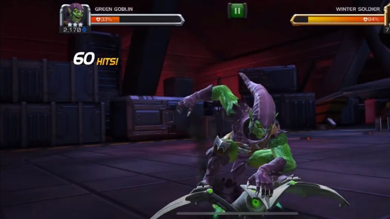 Green Goblin all special attacks mcoc