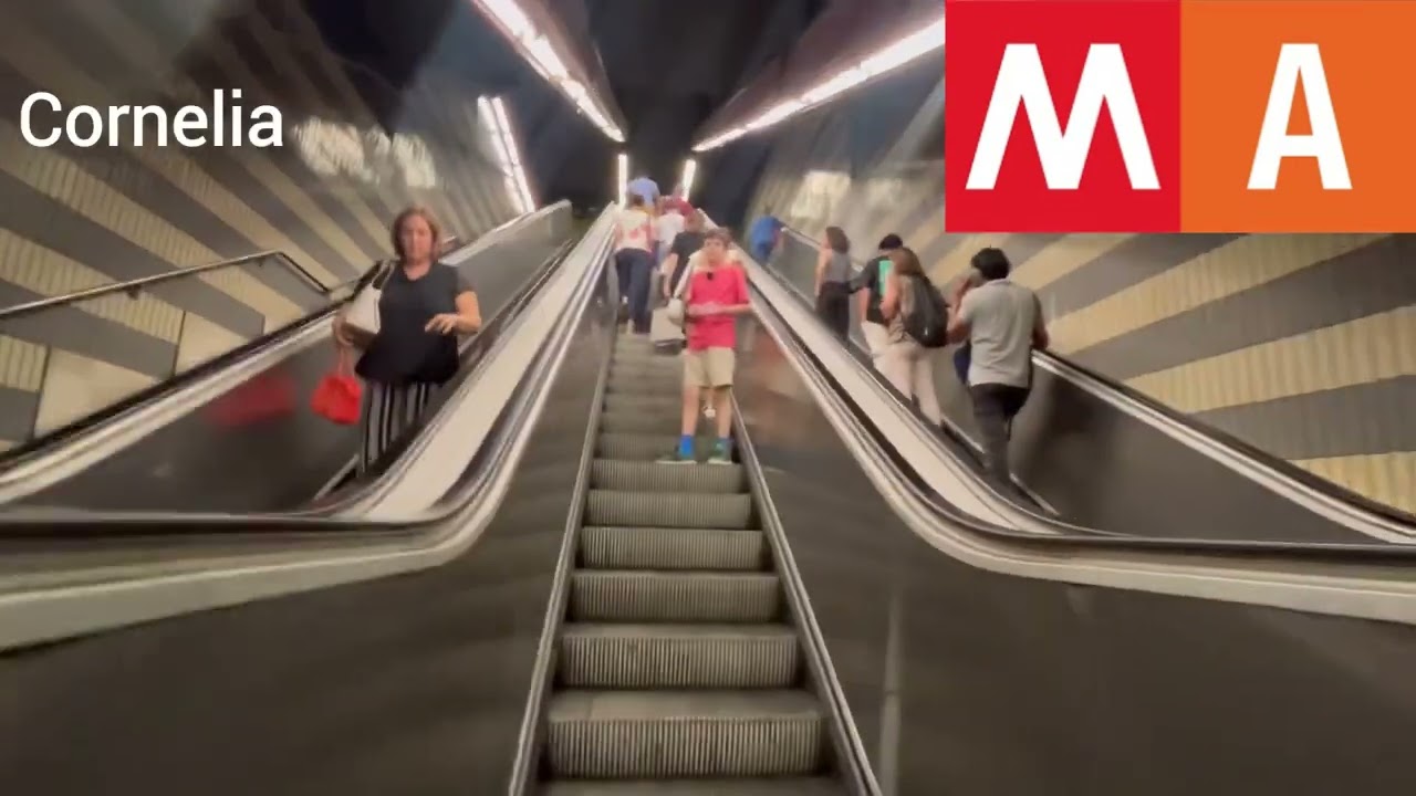 Metro A tour Baldo degli Ubaldi cornelia e Battistini TERZETTO FINALE DELLA SERIE