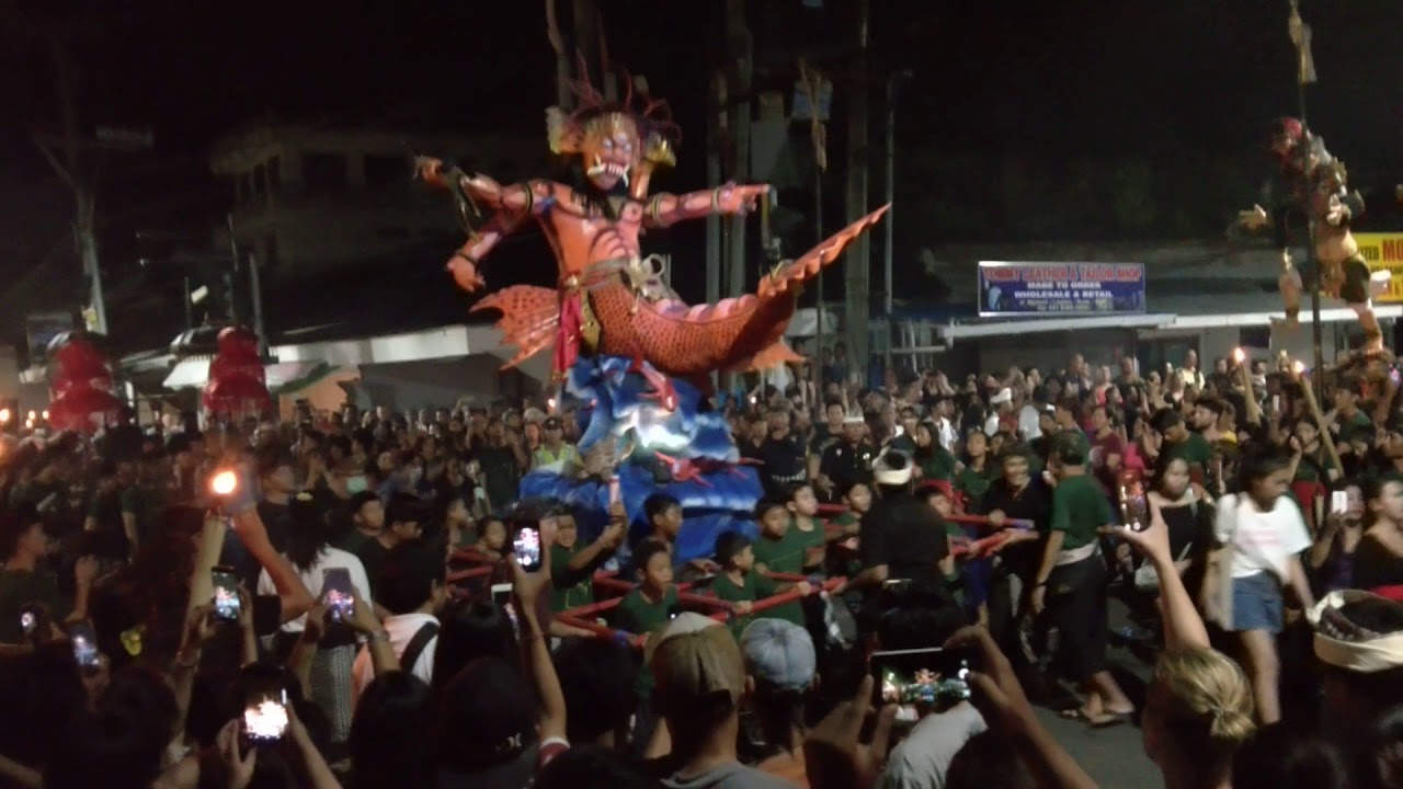 Nyepi 2018 Ogoh-Ogoh Banjar Legian Kaja Legian Kuta