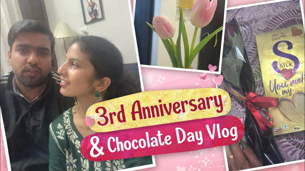 From Chocolate Day to 3 Years of Togetherness 🍫💑 | Anniversary Vlog