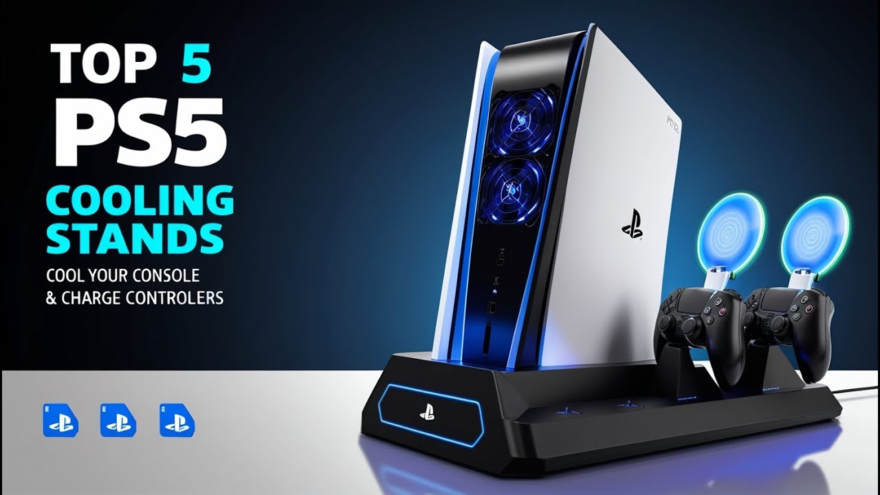 5 Best PS5 Cooling Stands in 2025 &ndash; Keep Your Console Cool & Quiet