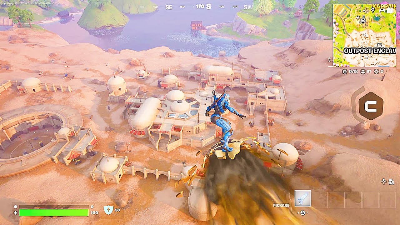 Fortnite Chapter 6 Season 4 Solo Zero Build Gameplay – PS5 No Commentary