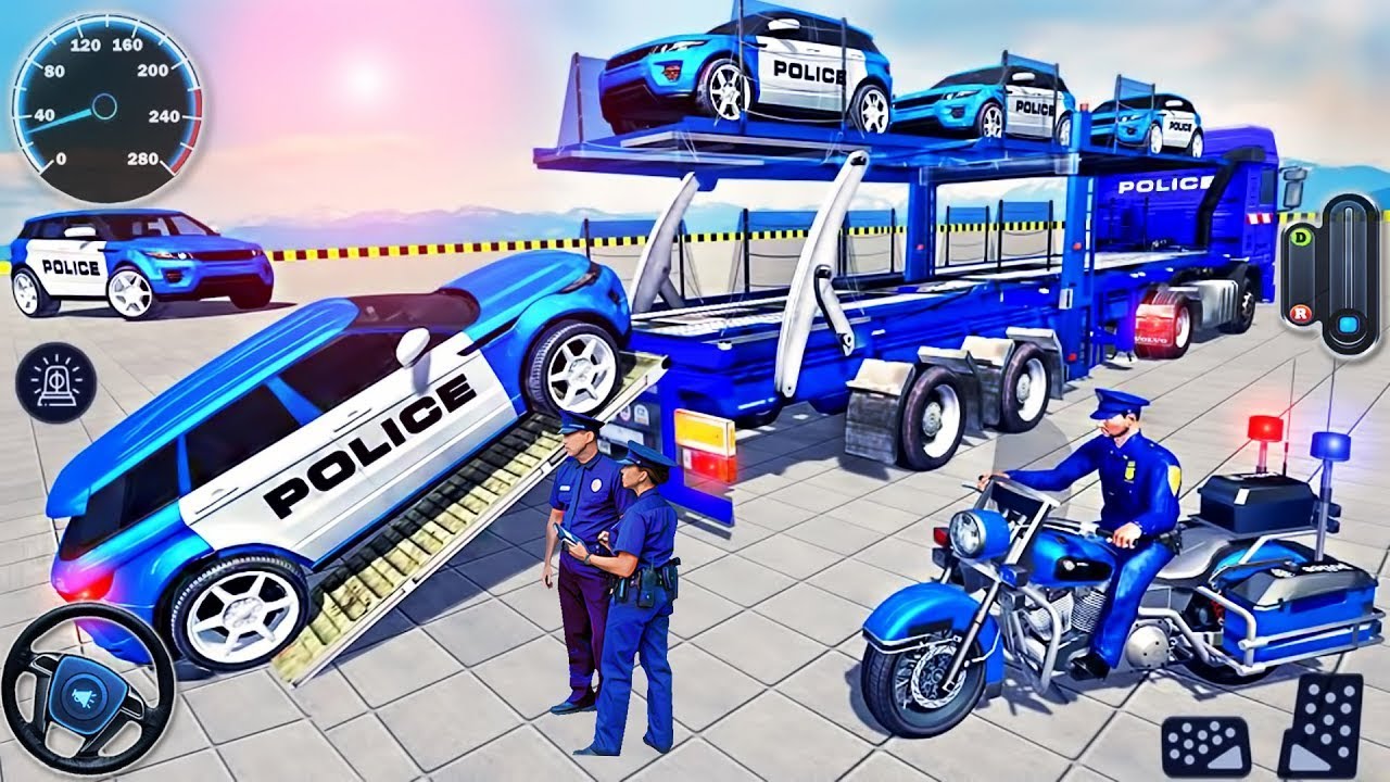 🚓 Police Car Chase Simulator 3D – Real City Cop Pursuit Gameplay (Android)
