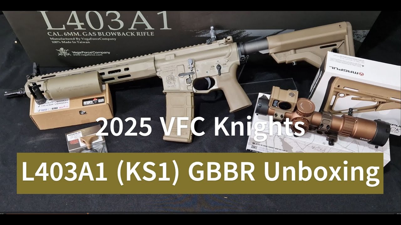 2025 VFC Knights L403A1 GBBR Unboxing