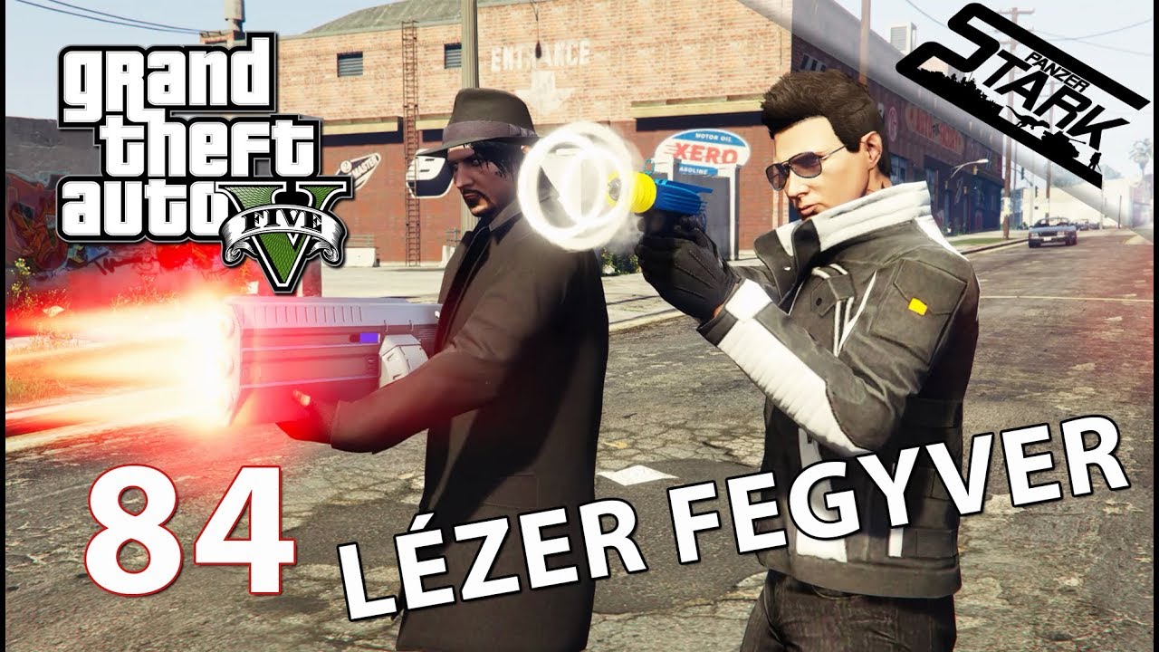 GTA 5 - 84.Rész (Lézer fegyverek, impulzus pisztoly) - Stark