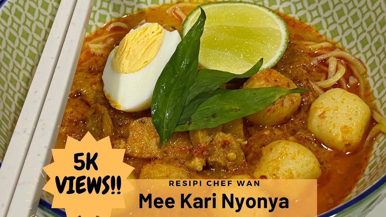 Mee Kari Nyonya | Resepi Chef Wan | Kuah habis kena hirup 🤤| Selera Lain Macam