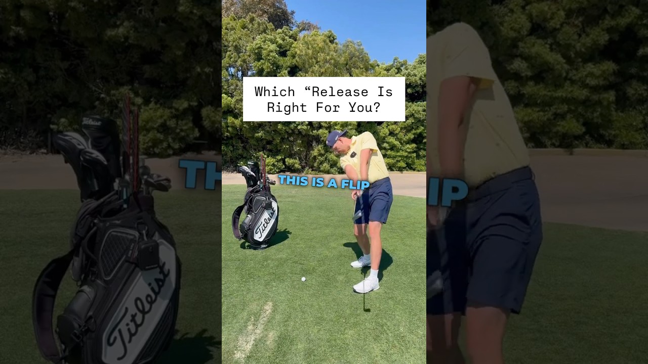 3 Ways To Release The Golf Club (Which Ione Are You?) #golf #golfswing #golftips