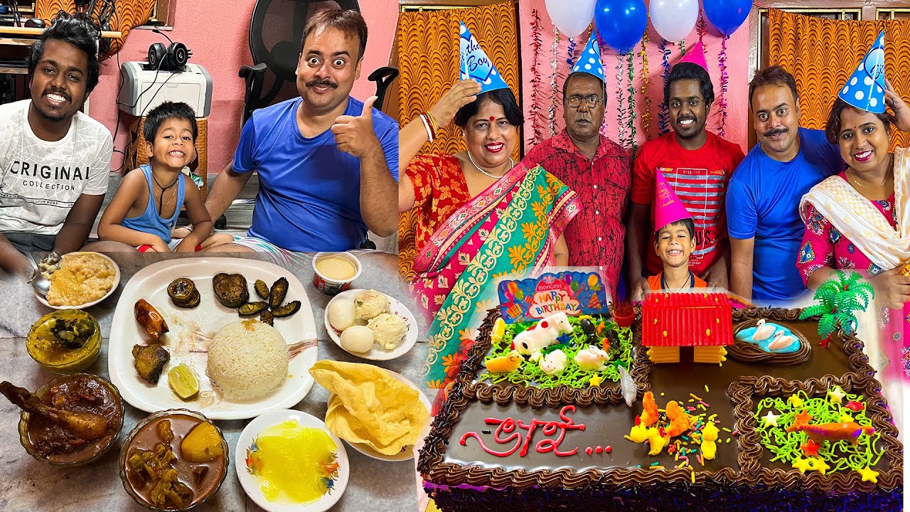 ভাইয়ের জন্মদিনে জমিয়ে খাওয়া দাওয়া হলো | Indian Eating Show