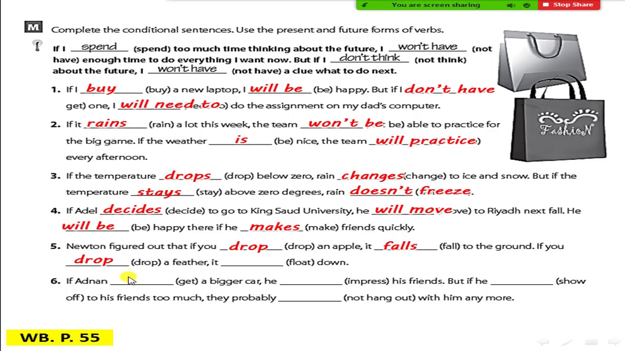 Workbook U.5 أهم ما جاء بالوحدة 5 من كتاب التمارين Mega Goal 5