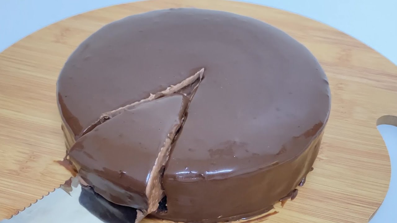 The Best Ever Chocolate Cheese Cake Easy Recipe [No Bake , No Gelatin]