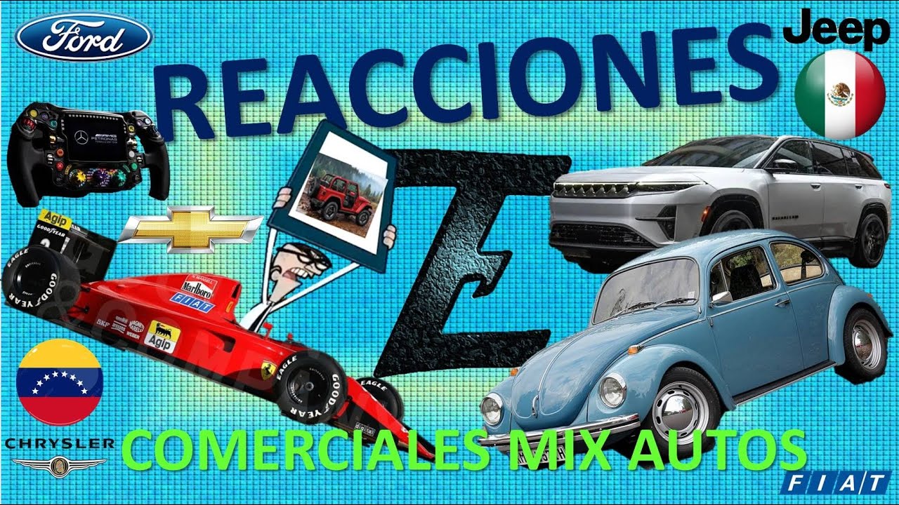 VIDEO REACCIONES Comerciales Autos MIX 🚘🚗