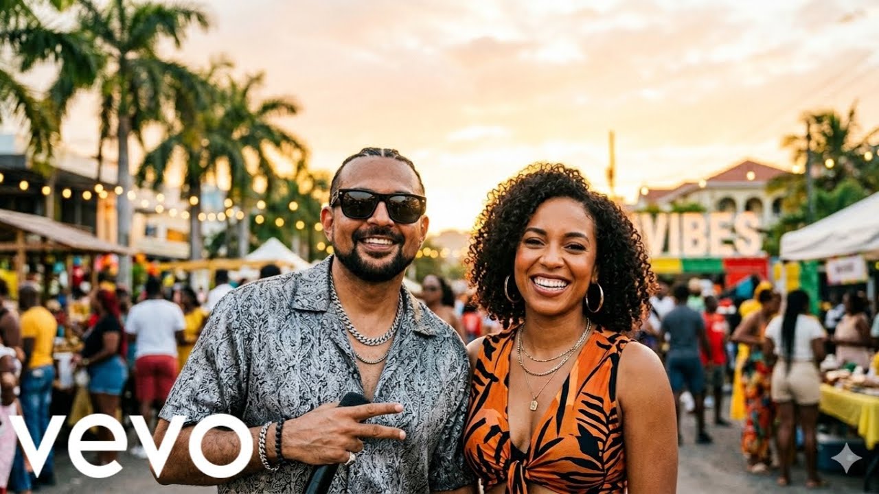 Sean Paul x GENNIE - “Tropical Flame”(Official lyrics music video)