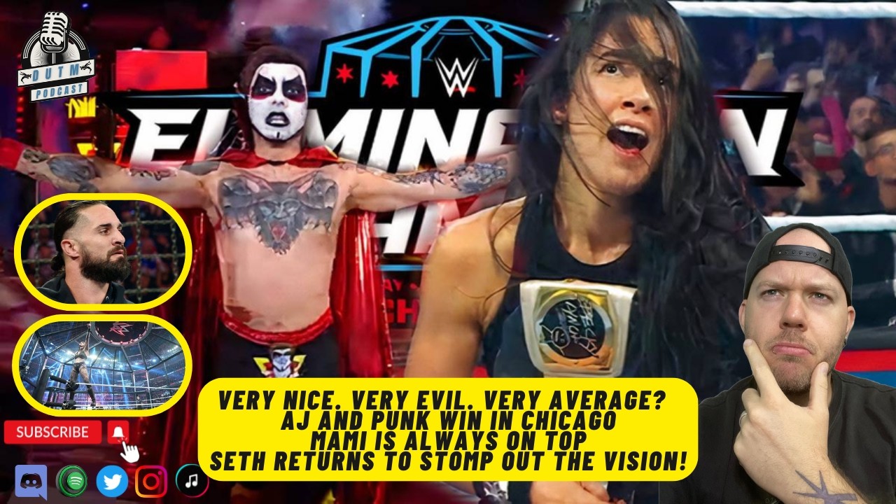 Very nice, very evil, very average Elimination Chamber? Rollins Returns! - DUTM Review