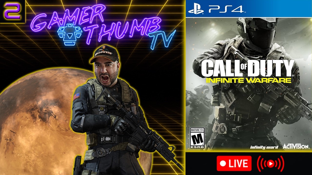 Call of Duty: Infinite Warfare | Veteran Campaign Live Stream #2 | To Infinity and Beyond