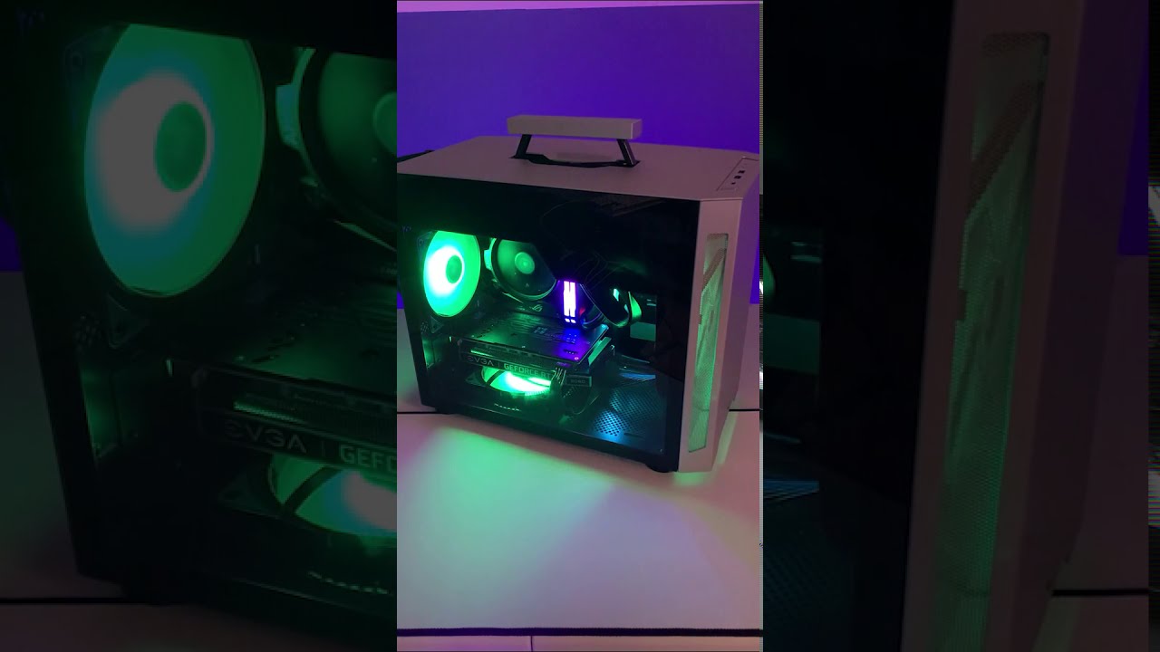 Building My First PC - Lian Li TU150 Mini ITX Desktop Case RGB Build