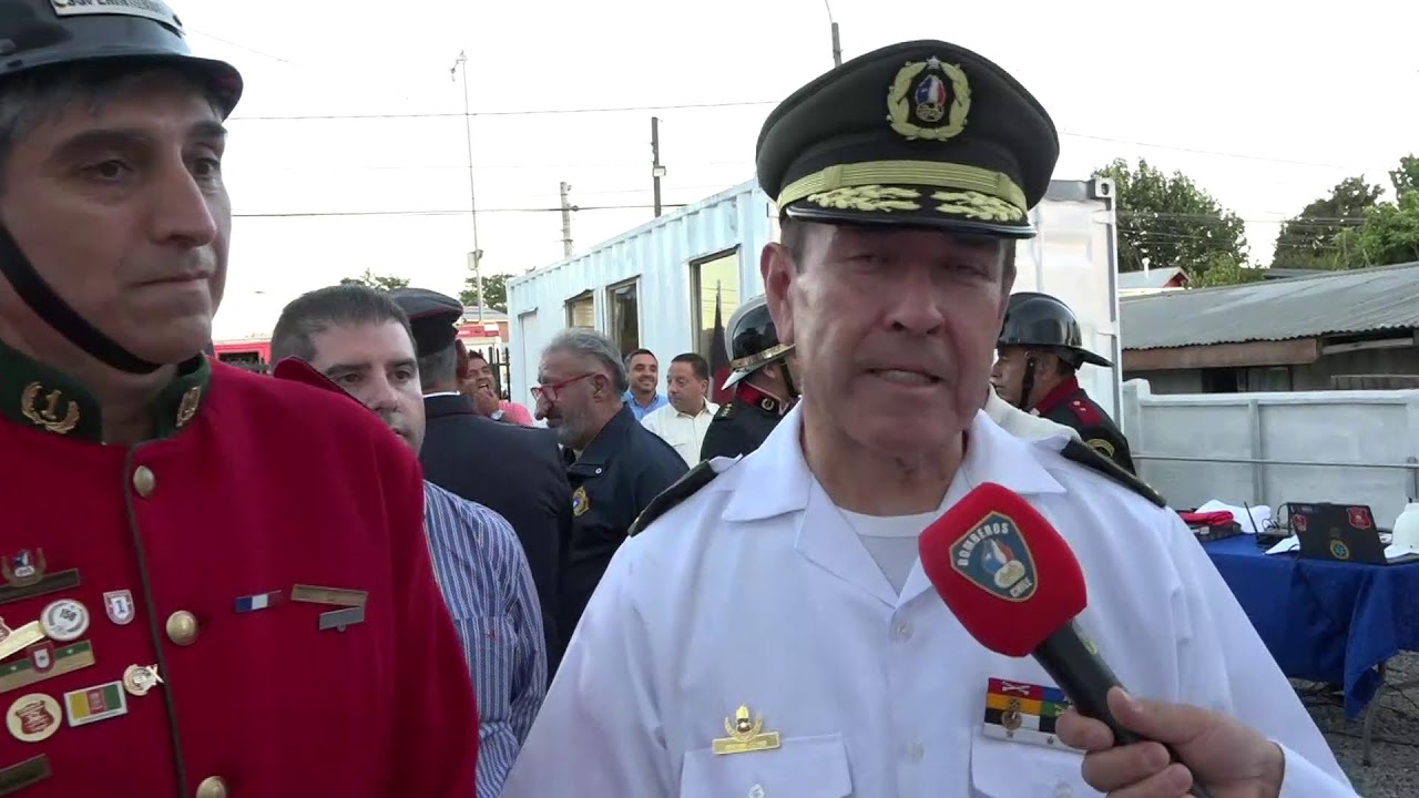 Ceremonia de inauguración Cuartel General del Cuerpo de Bomberos de Hualqui