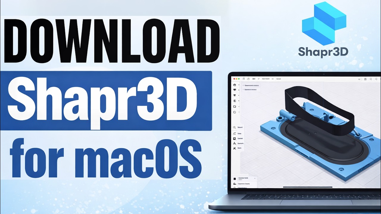 How to Download 3D CAD for macOS | Download & Install Shapr3D for macOS