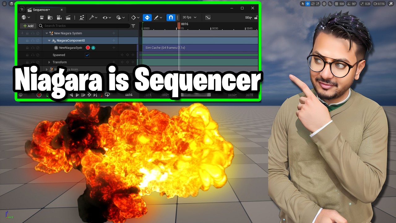 How to Use Niagara in Sequencer: Unreal Engine 5.4 Guide