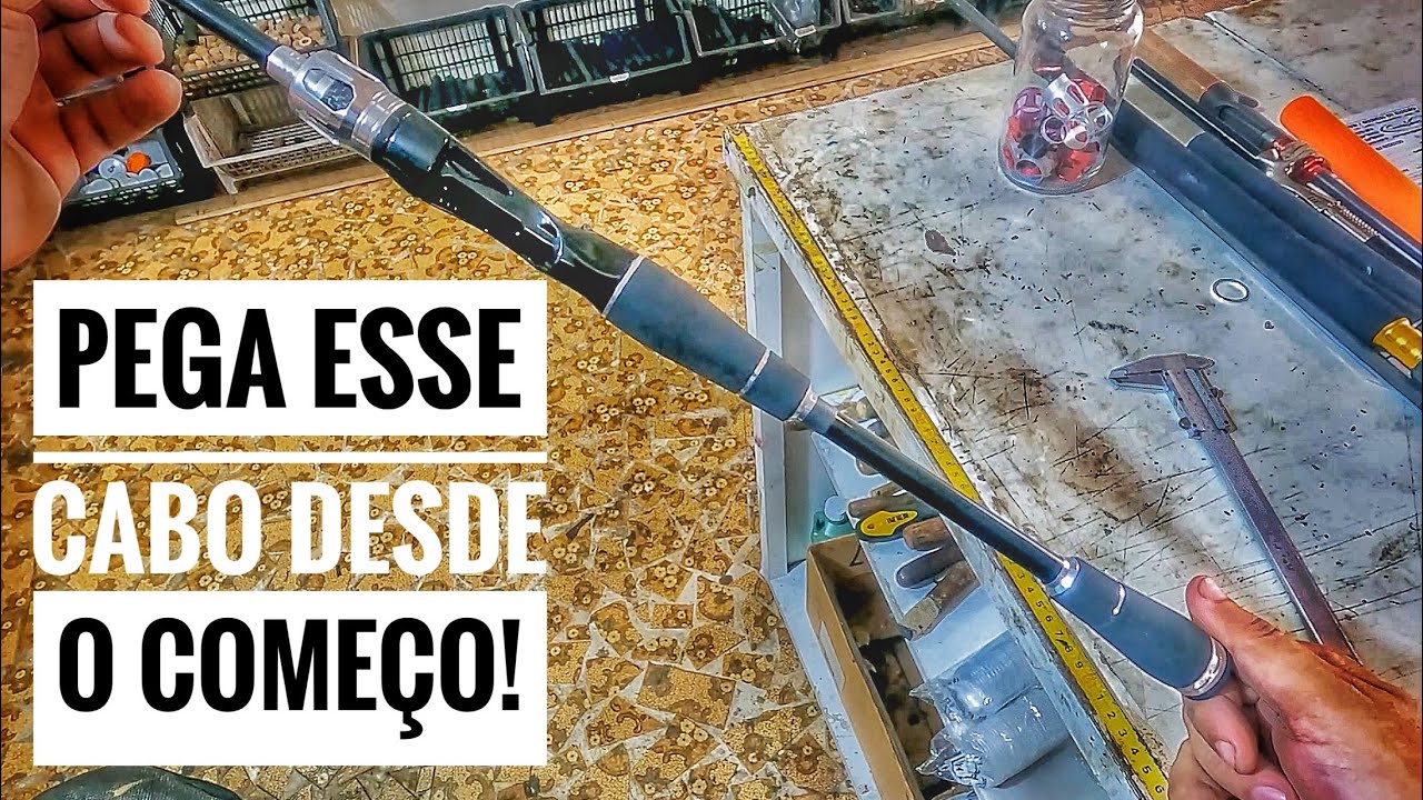 Acompanha com a gente a produção de um cabo! #rodmaker #CustomFishingrods