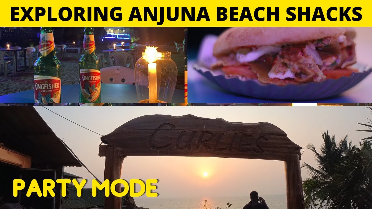 Curlies Beach Shack | Shiva Valley | Anjuna Beach Goa Vlog