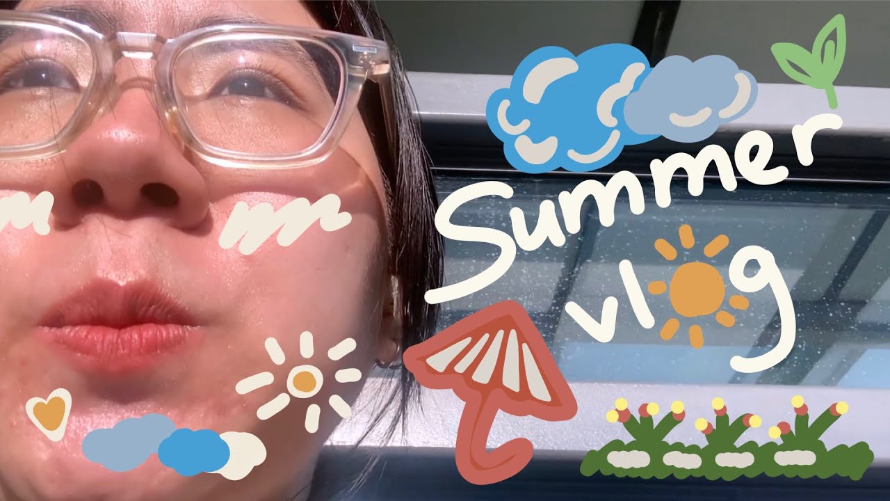 Daily vlog mùa hè | đi biển, tự cắt tóc, đi làm