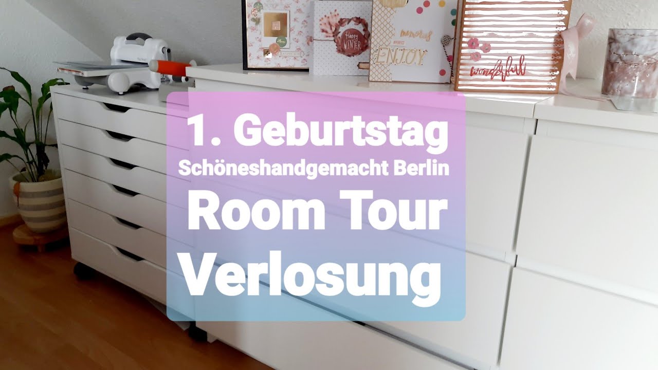 Ein Jahr Schöneshandgmacht Berlin, Roomtour, Verlosung