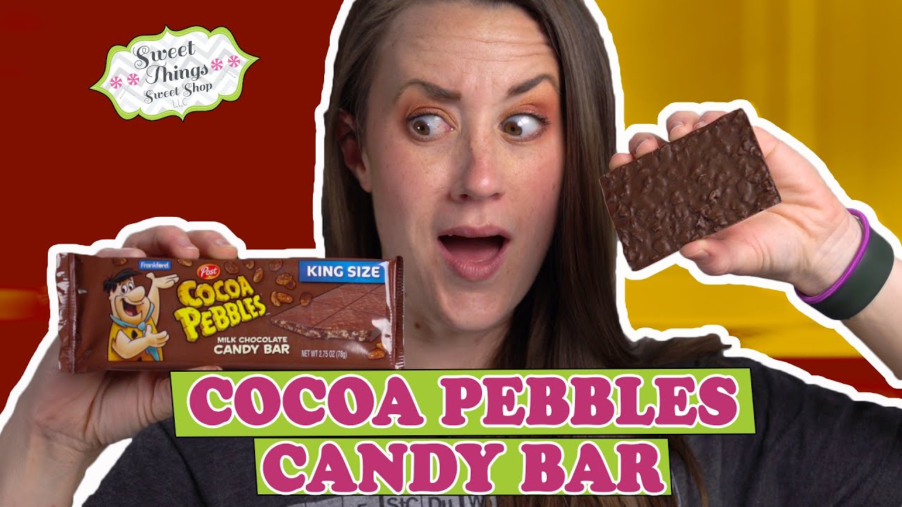 Cocoa Pebbles Candy Bar Review... Then We Make our Own With Dark Chocolate!